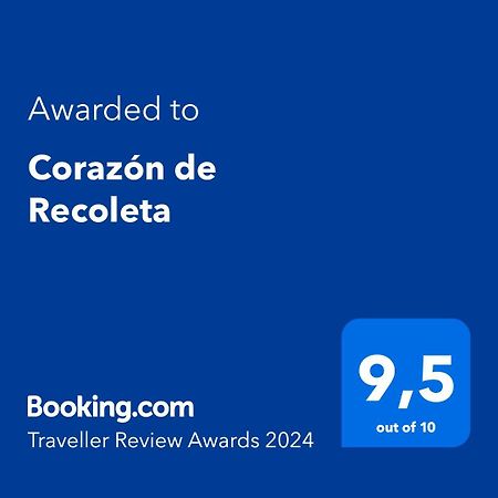 Апартаменти Corazon De Recoleta Буенос-Айрес Екстер'єр фото